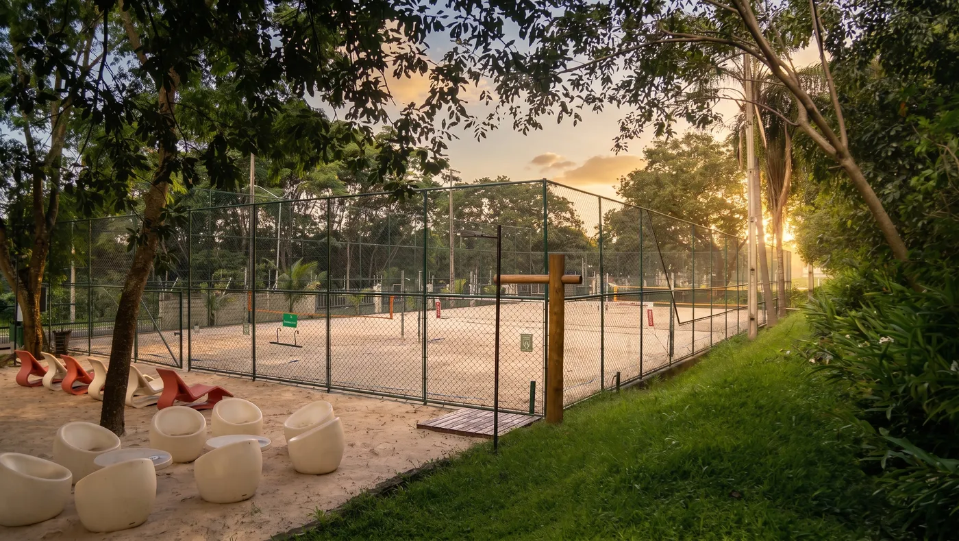 Quadras de beach tennis